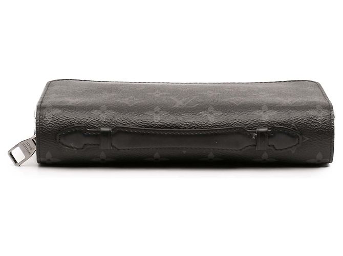 Louis Vuitton Black Monogram Eclipse Zippy XL Negro - vista 3