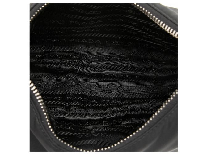 Borsa Prada Black Saffiano Trimmed Re Nylon Re Edition 2005 Nero - vista 4