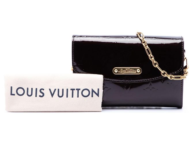 Louis Vuitton Purple Monogram Vernis Bel Air Púrpura - vista 7