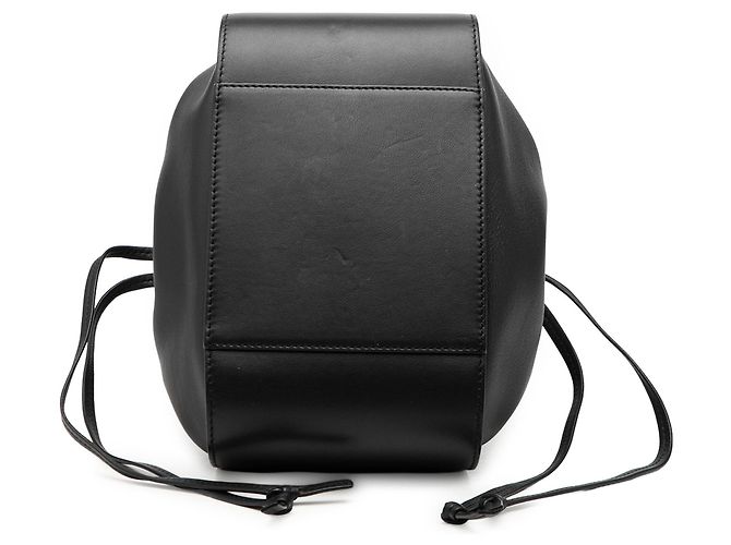 Borsa Hammock in pelle piccola nera LOEWE Nero - vista 3