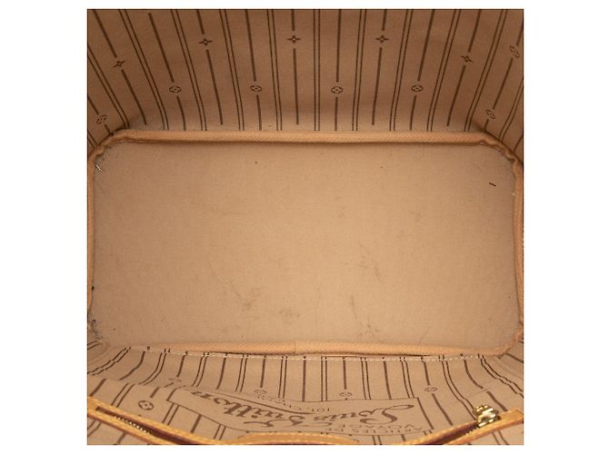 Louis Vuitton Marrone Monogram Neverfull MM - vista 4