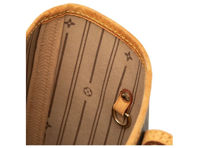 Louis Vuitton Marrone Monogram Neverfull MM - vista 8