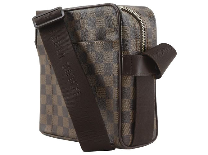 Louis Vuitton Marron Damier Ebene Olav PM - vue 2