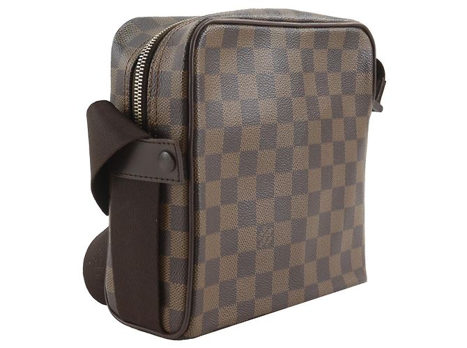 Louis Vuitton Marron Damier Ebene Olav PM - vue 3