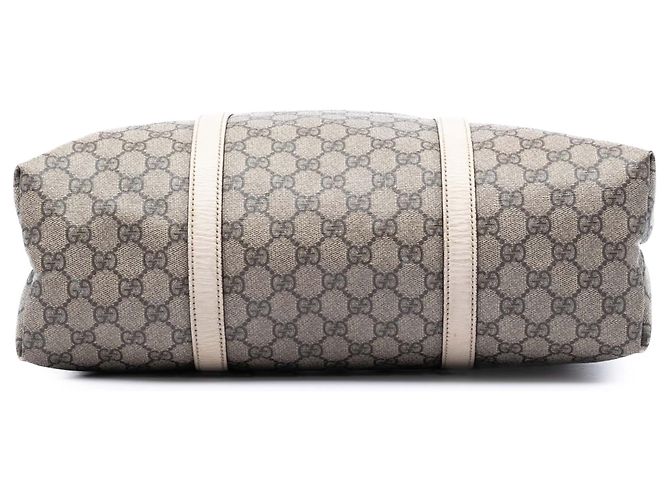 Tote verticale GG Supreme beige Gucci - vista 3
