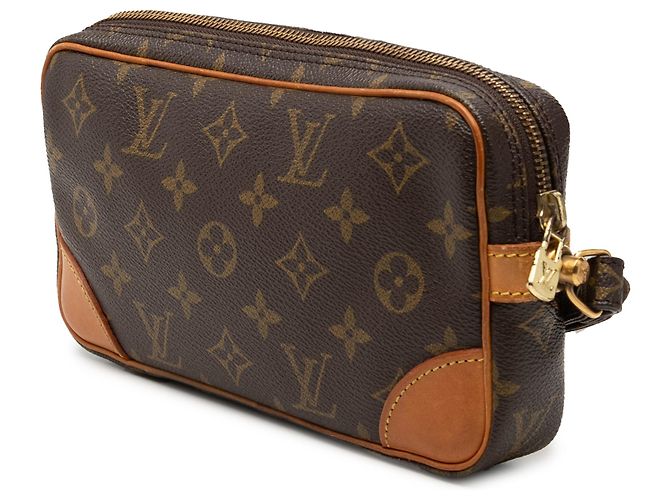 Louis Vuitton Marrone Monogram Marly Dragonne PM - vista 2