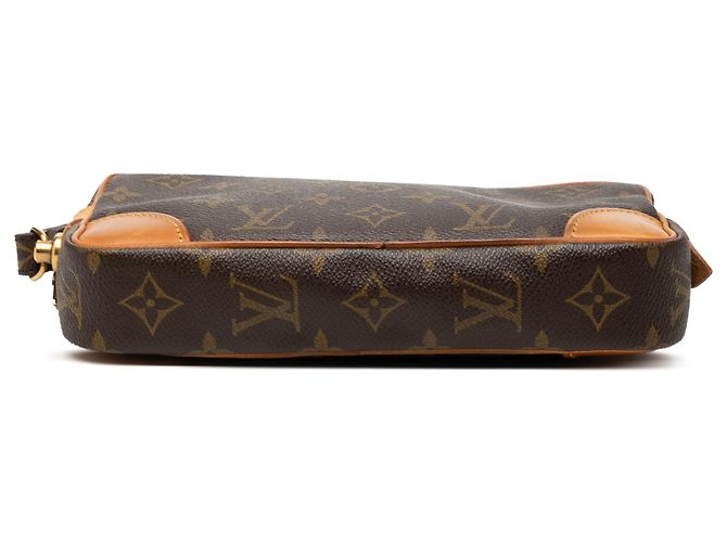 Louis Vuitton Marrone Monogram Marly Dragonne PM - vista 3