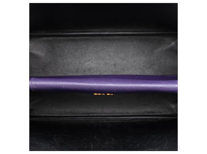 Prada Borsa Double Saffiano Cuir Viola Medium Porpora - vista 4