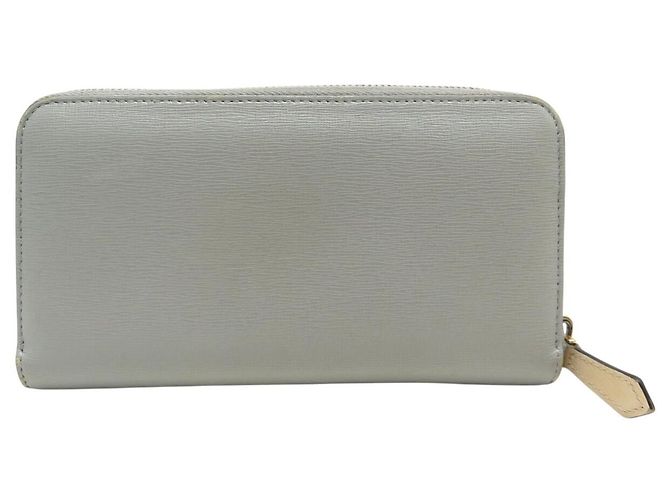 FENDI ZIP AROUND MONSTER EYES 8M0299 Leder Geldbörse Mehrfarben - Ansicht 2
