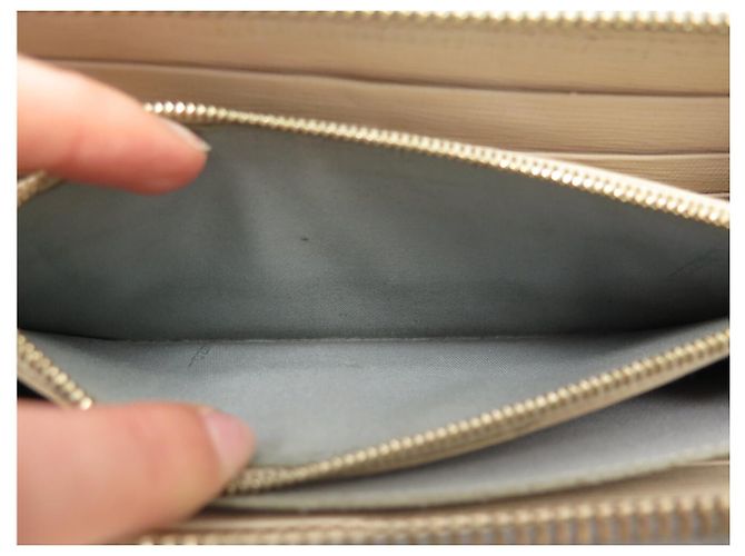 FENDI ZIP AROUND MONSTER EYES 8M0299 Leder Geldbörse Mehrfarben - Ansicht 8