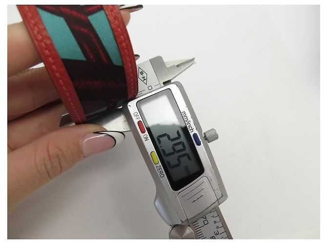 Hermès NUOVO BRACCIALETTO HERMES PETIT H MANCHETTE T20 PELLE E SETA SCATOLA STRAP BANGLE Multicolore - vista 8