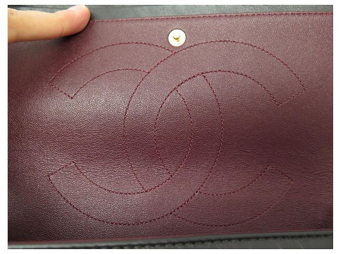BORSA CHANEL 2.55 GRAND JUMBO in pelle trapuntata con tracolla Nero - vista 10