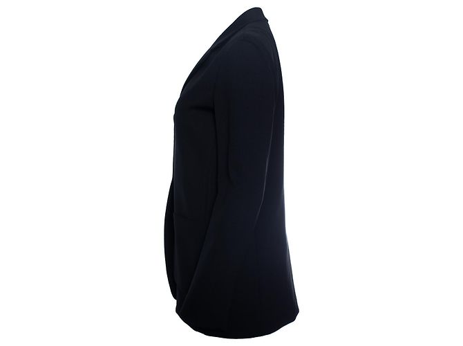The Row, blazer preto com fechamento deslizante - vista 2