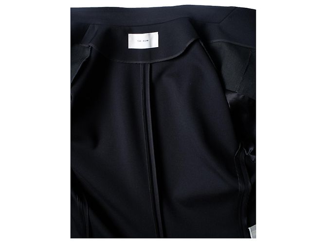 The Row, blazer preto com fechamento deslizante - vista 7