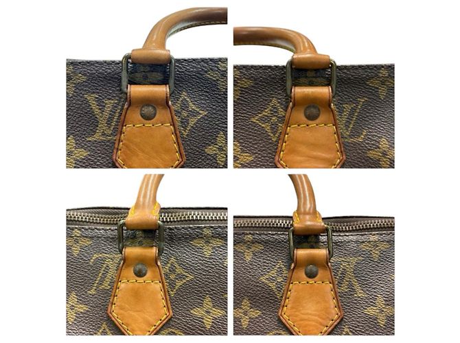 Louis Vuitton Monogram Speedy Handtasche Braun - Ansicht 8
