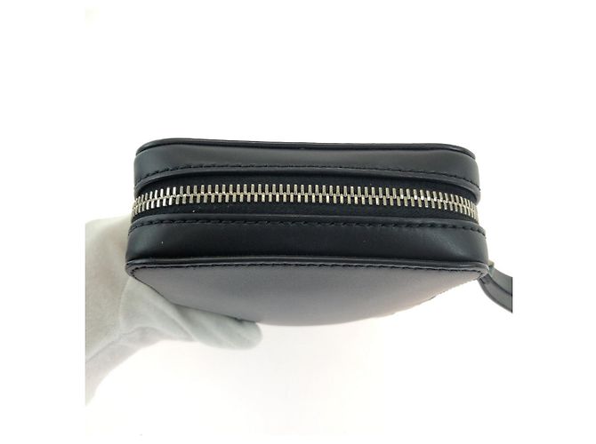 Valentino Garavani Borsa a tracolla in pelle Valentino con logo VLTN Nero - vista 5