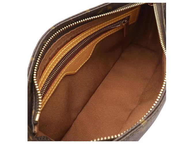 Borsa a tracolla Louis Vuitton Monogram Trotter Marrone - vista 7
