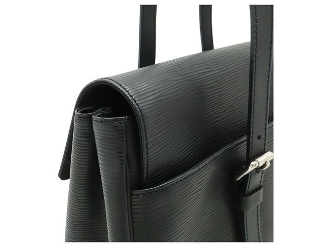 Borsa a tracolla Louis Vuitton Epi Segur MM Nera Nero - vista 5