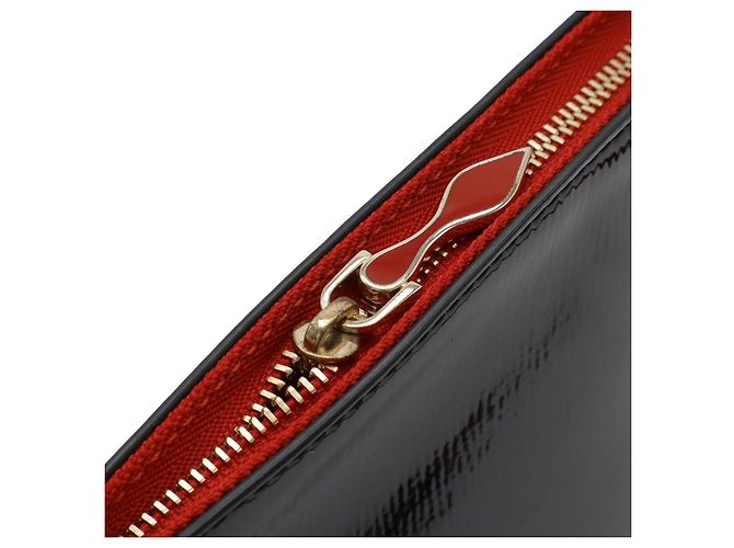 Borsa Tote Christian Louboutin CABATA in pelle vernice con borchie - vista 8