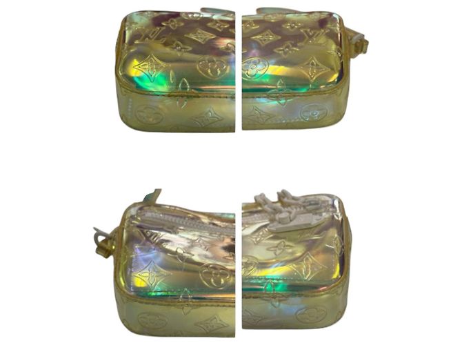 Clutch Louis Vuitton Monogram Prism Nylon Multicolore - vista 10