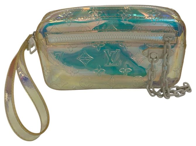 Clutch Louis Vuitton Monogram Prism Nylon Multicolore - vista 2