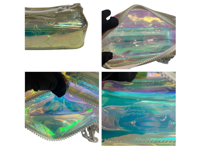 Clutch Louis Vuitton Monogram Prism Nylon Multicolore - vista 7