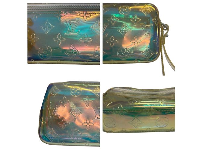 Clutch Louis Vuitton Monogram Prism Nylon Multicolore - vista 8