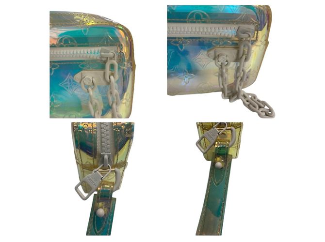 Clutch Louis Vuitton Monogram Prism Nylon Multicolore - vista 9