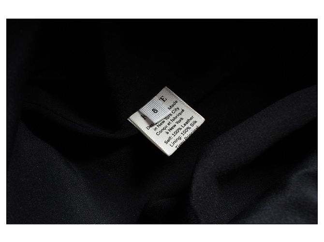 Khaite, Melie Hose aus Lackleder Schwarz - Ansicht 5