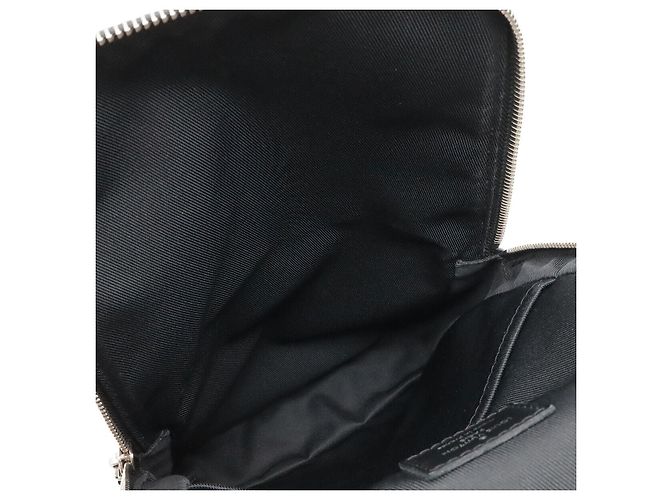 Borsa a tracolla Louis Vuitton Damier Graphite Avenue Nero - vista 9