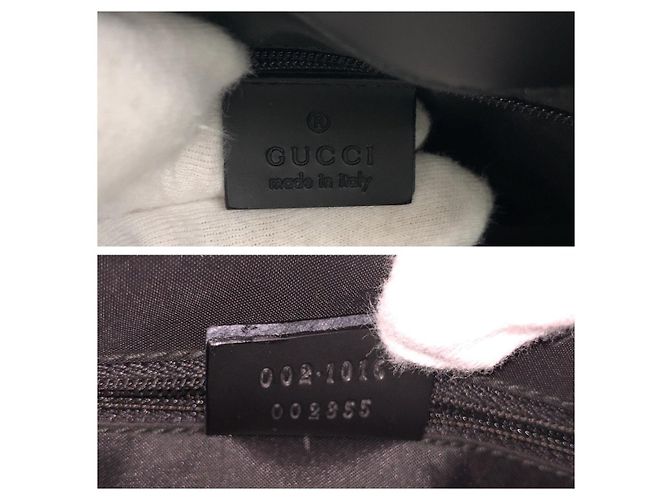 Bamboo Bolsa Tote de Couro com Alça de Bambu Gucci Preto - vista 6
