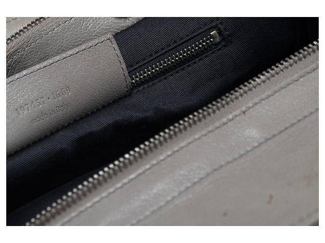 Balenciaga, borsa a tracolla stingray cherche chain Grigio - vista 10