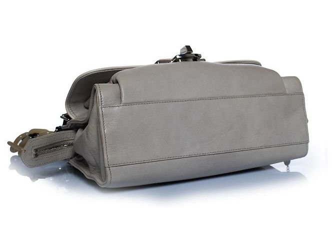 Balenciaga, borsa a tracolla stingray cherche chain Grigio - vista 4