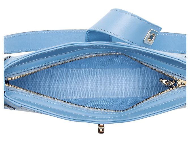 Borsa a tracolla GG Canvas Moon di Gucci Blu - vista 7