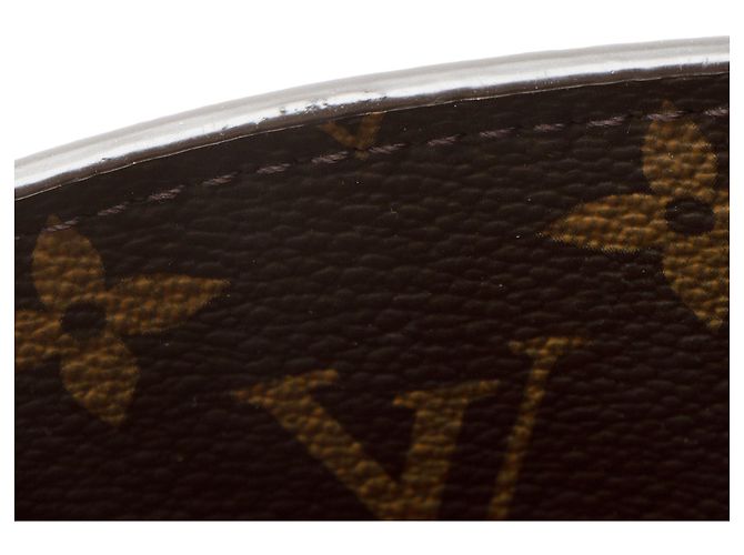 Tote Petit Palais in Canvas Monogram Louis Vuitton Marrone - vista 9