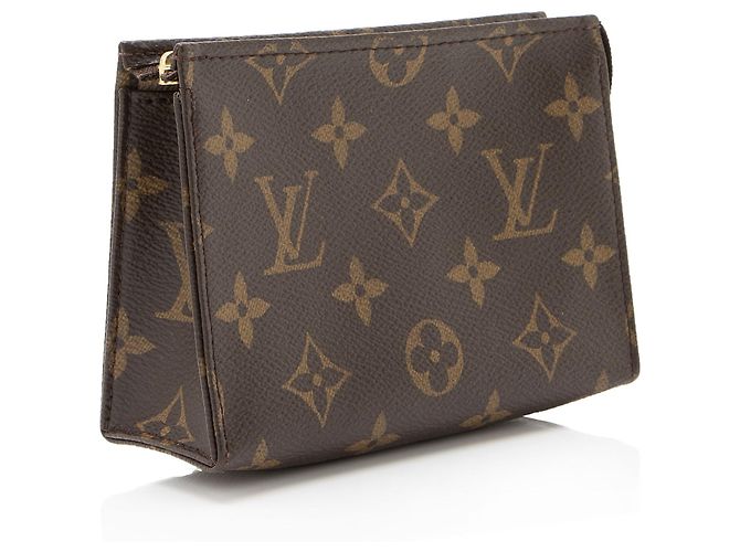 Louis Vuitton Monogram Canvas Toiletry Pouch 15 Braun - Ansicht 2