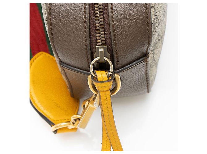 Gucci GG Supreme Neo Vintage Messenger Marrone Beige - vista 10