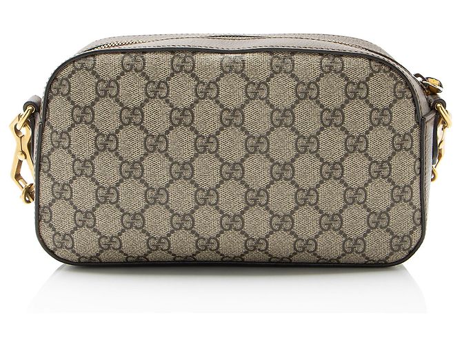 Gucci GG Supreme Neo Vintage Messenger Marrone Beige - vista 3