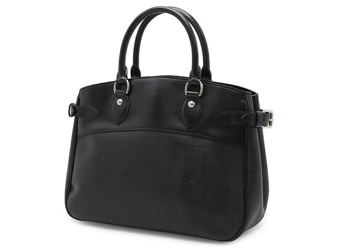 Borsa in pelle Louis Vuitton Epi Passy PM Nero - vista 2
