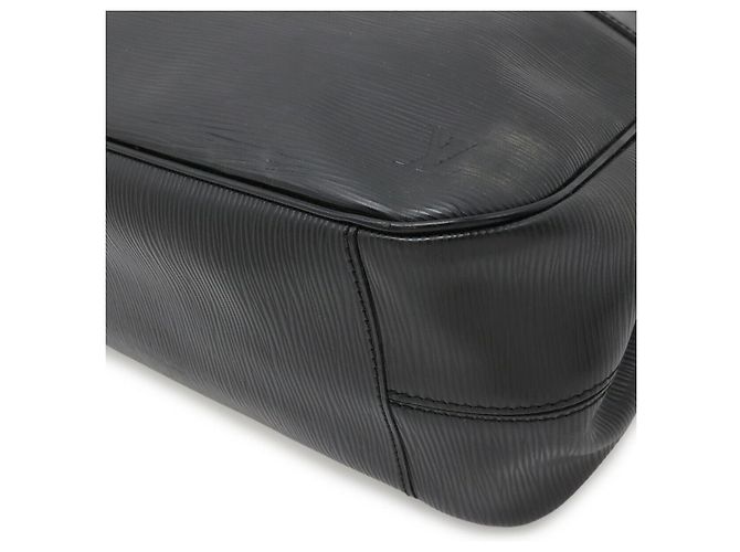 Borsa in pelle Louis Vuitton Epi Passy PM Nero - vista 3