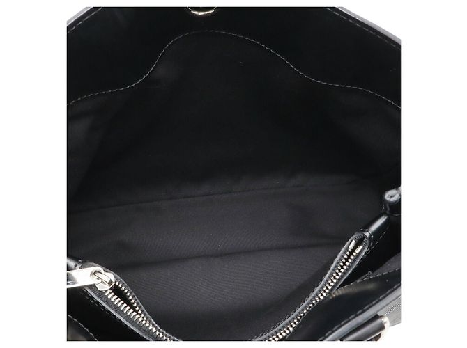 Borsa in pelle Louis Vuitton Epi Passy PM Nero - vista 5