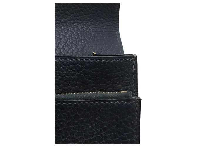 Hermès Pochette Hermes Fjord Pochette Jet Clutch Bag Blu - vista 8