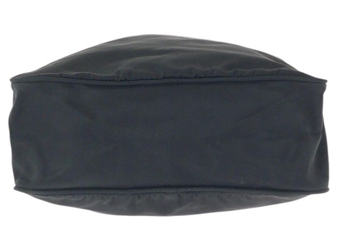 Borsa a tracolla Prada Nylon Tessuto Triangle Logo Nero - vista 10