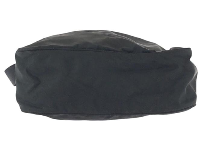 Borsa a tracolla in nylon Tessuto con logo triangle Prada Nero - vista 10