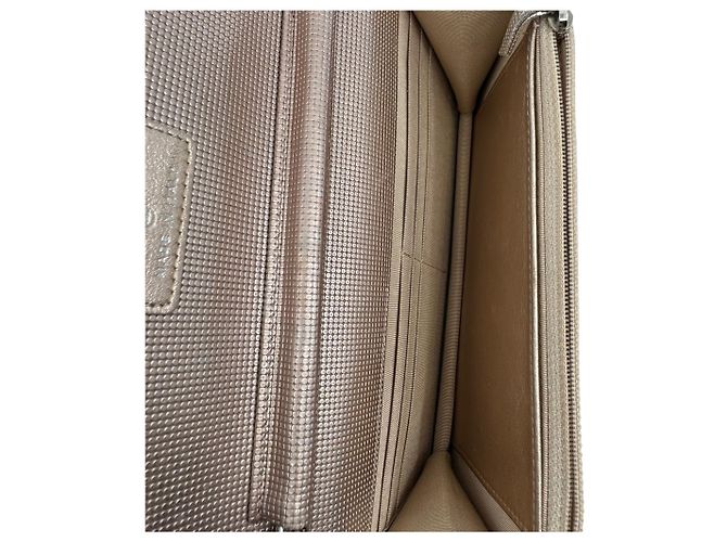 Chanel WOC Wallet on Chain Rosé Metallic Mesh Effect Rosa - vista 10