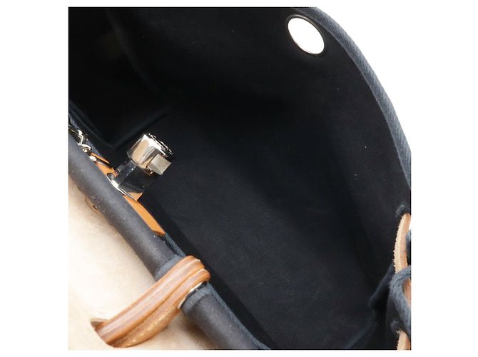 Hermès Borsa 2WAY Hermes Herbag PM Nero Beige - vista 7