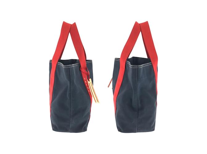 Prada Canapa Canvas Tote Bag Blau - Ansicht 8