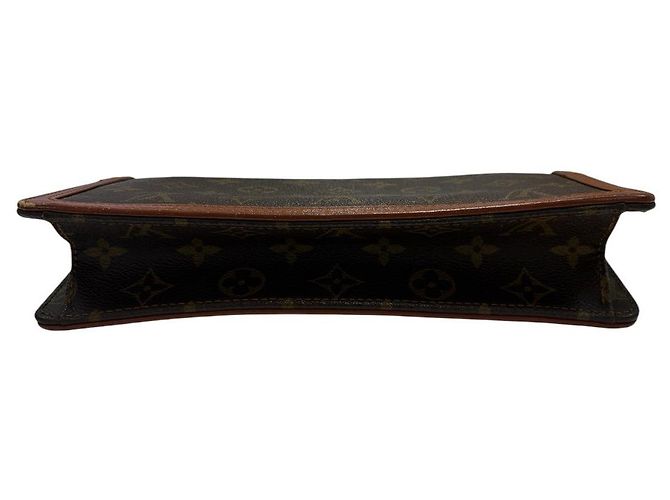 Clutch Louis Vuitton Monogram Pochette Dame Marrone - vista 3