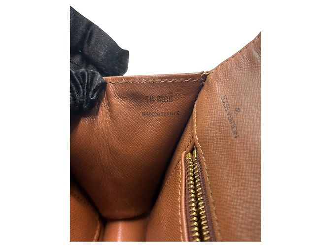 Clutch Louis Vuitton Monogram Pochette Dame Marrone - vista 7