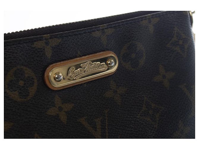 Louis Vuitton, pochette Milla in tela monogram Marrone - vista 6